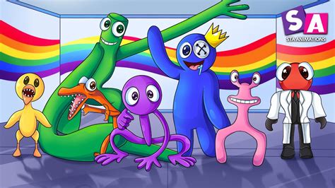 Rainbow friends is a popular game project that will appeal to many horror fans. . Rainbow friends the movie
